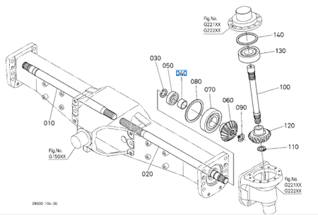 Tulejka Kubota 5461722830