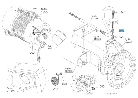 Czujnik bispeed Kubota 3M86040393