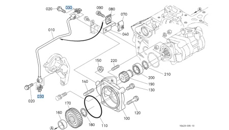 Podkładka podwójna aluminiowa Kubota 1G55796650