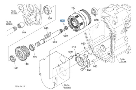 Uszczelnienie Kubota 3253020270