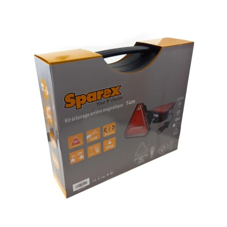 Lamp zespolone tylne LED 12V na magnes z kablem 14m Sparex S.162659