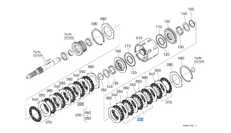 Tarcza sprzęgła 3,05mm Kubota 3C29123032