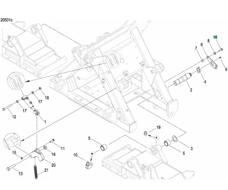 Śruba Kverneland KG00476661