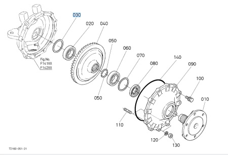 Podkładka regulacyjna Kubota 3553343010