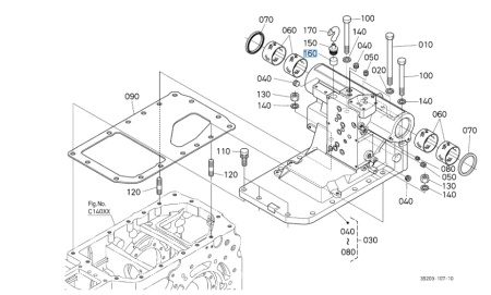 Osłona odpowietrznika Kubota 3Y20582050