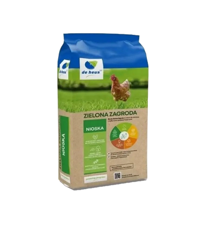 Pasza dla kur niosek: 2651 zielona zagroda nioska - kruszonka De Heus 25kg