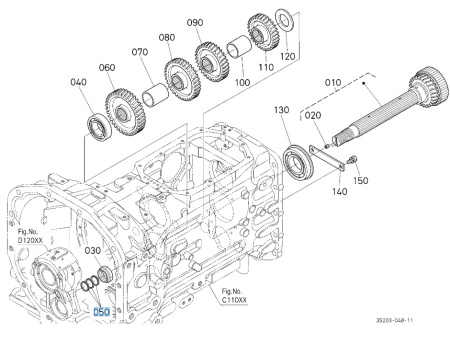 Pierścień Kubota 3355023272
