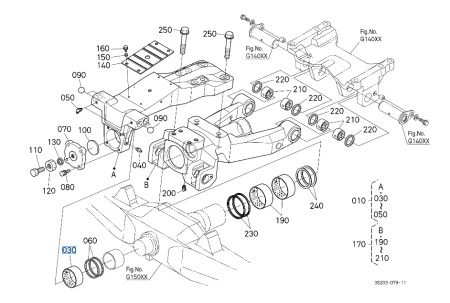 Tuleja ślizgowa Kubota 3387041680