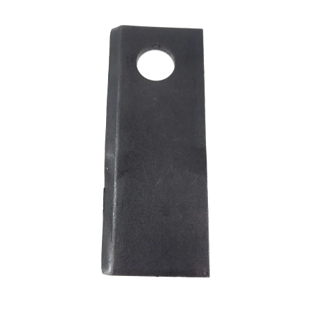 Nożyk prawy kosiarki 120x48x4 FI18,5 111725