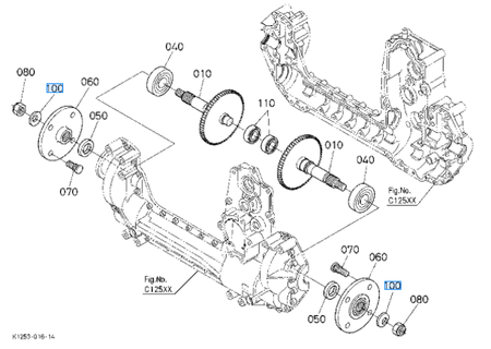 Podkładka Kubota RD45119140