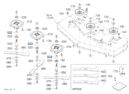 Tuleja kosiska Kubota K557934590