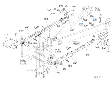 Podkładka sprężysta Kubota 0451270200