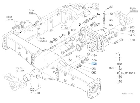 Podkładka uszczelniająca Kubota 0471702000