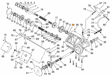 Simmering 50x72x8 Kverneland KG00161100