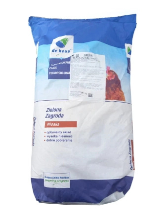 Pasza dla kur niosek: 2651 zielona zagroda nioska - kruszonka De Heus 25kg