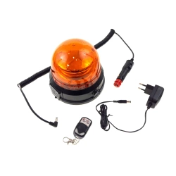 Lampa ostrzegawcza 45LED 12-24V na akumulator z pilotem TT Technology TT.14540-RC