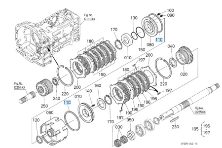 Pierścień Kubota 3F24023740
