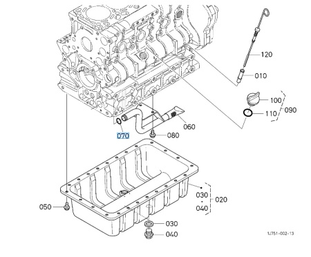 Oring Kubota 0481500200