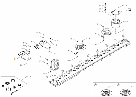 Płoza Kverneland KT5512510086