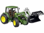 Model ciągnika John Deere 6920 z ładowaczem Bruder 02052
