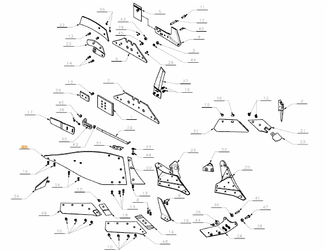 Odkładnia 14"-18" prawa Kverneland KK073286
