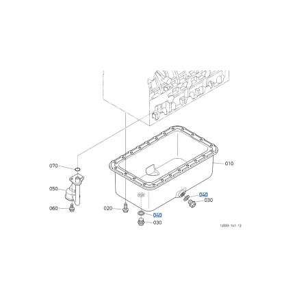 Podkładka miedziana Kubota 1545196670