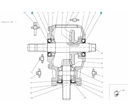 Uszczelniacz Kverneland KT99251290