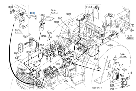 Bezpiecznik Kubota T106030510