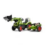 Jeździk Claas Arion 430 z ładowaczem i przyczepą Falk 1040AM
