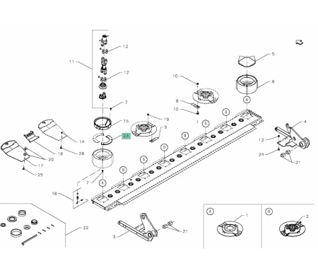 Półpierścień Kverneland KT5524700086