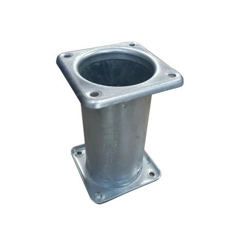 Rura z obustronnym kołnierzem 300mm 6"