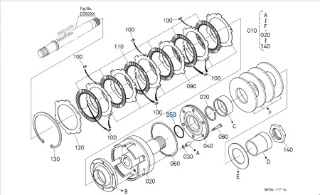 Oring Kubota 0481706450