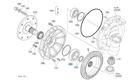 Łożysko Kubota 3C01143360