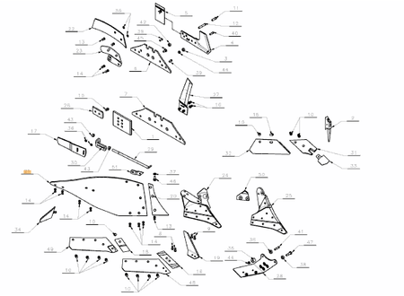 Odkładnica prawa Kverneland KK08322894