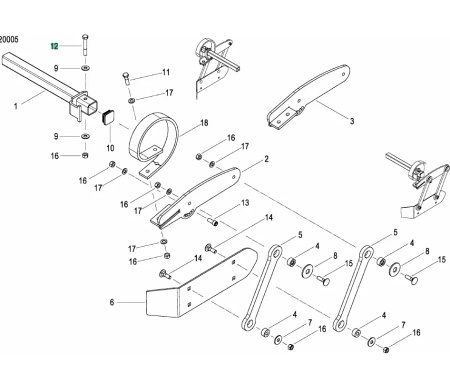 Śruba Kverneland KG00358161