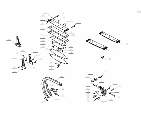 Śruba stożkowa dwustronnie ścięta Kverneland KK013244