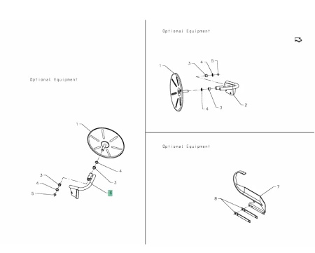 Ramię lewe Kverneland KT1943810086