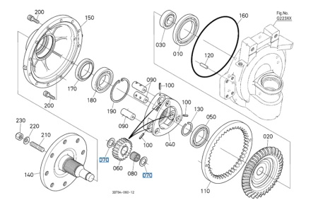 Pierścień Kubota 3C09144230