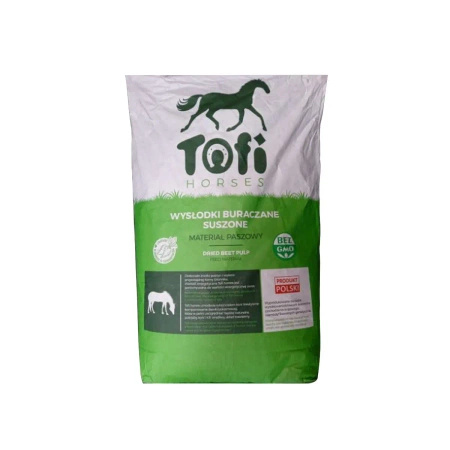 Wysłodki buraczane niemelasowane suszone Tofi Horses 20kg