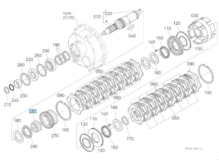 Łożysko igiełkowe Kubota 0882556332