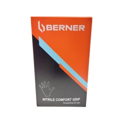  Rękawice nitrylowe z wkładką bawełnianą rozmiar M Berner