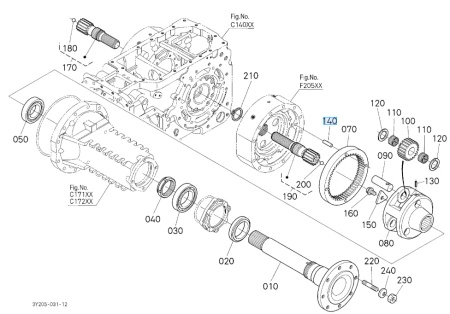 Kołek Kubota 3673048450