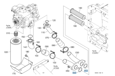Oring filtra Kubota 0481606630