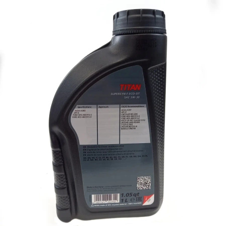 Olej silnikowy Fuchs Titan Supersyn F ECO-DT 5W-30 1L