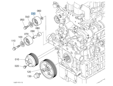 Rolka napinająca Kubota 3J02988002