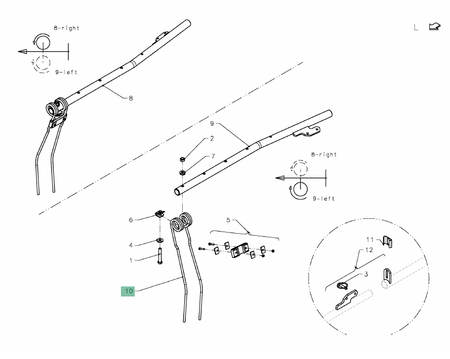 Palec zgrabiarki Kverneland VF16624214.88