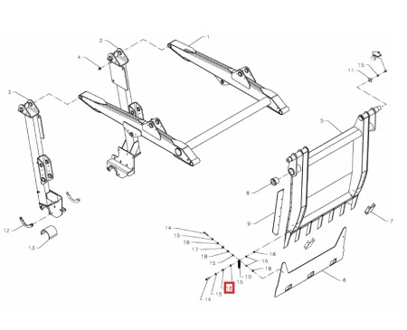 Nakrętka Kverneland KG01068961