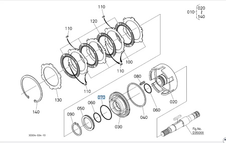 Oring Kubota 0481506630