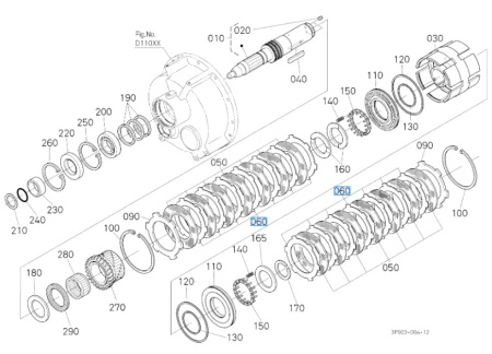 Tarcza zewnętrzna 2,6mm Kubota 3P90324480