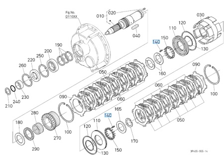 Sprężyna sprzęgła Kubota 3374023760